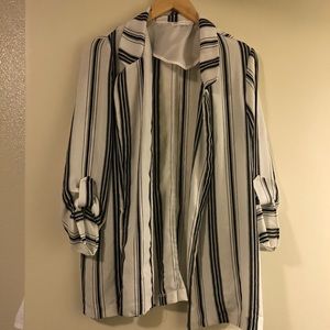 Striped Cardigan